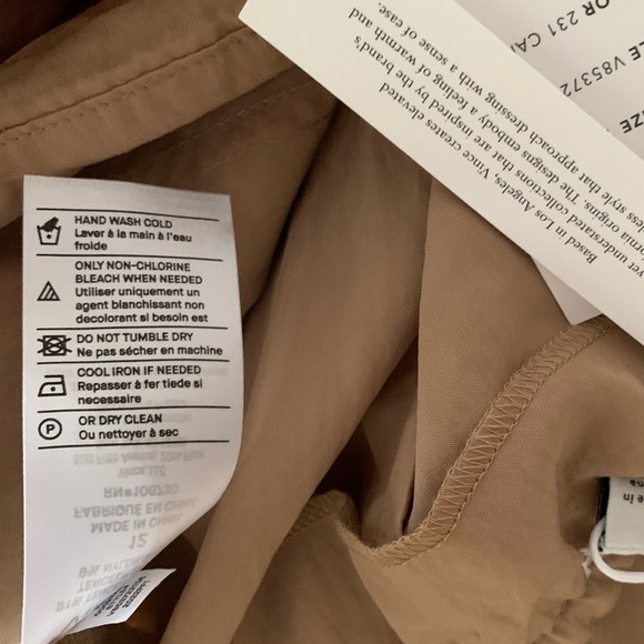 VINCE Tie-Front Wide-Leg Pant - Picture 17 of 17